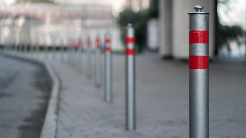 парковочные барьеры в Полтавской